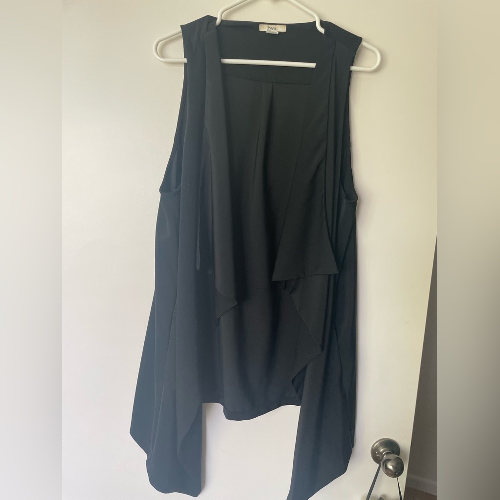 Black bar III black vest